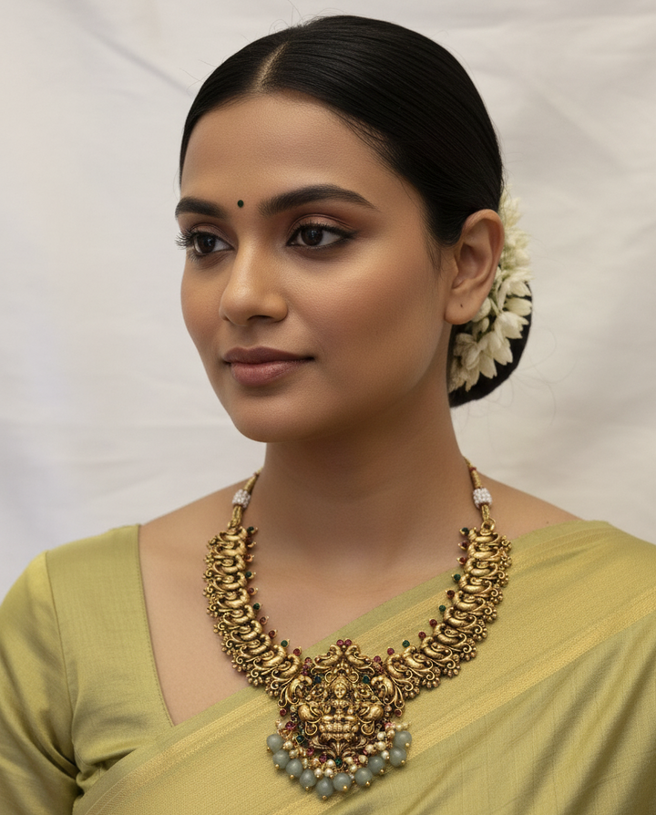 Antique Temple Jewellery Necklace - A Timeless Legacy