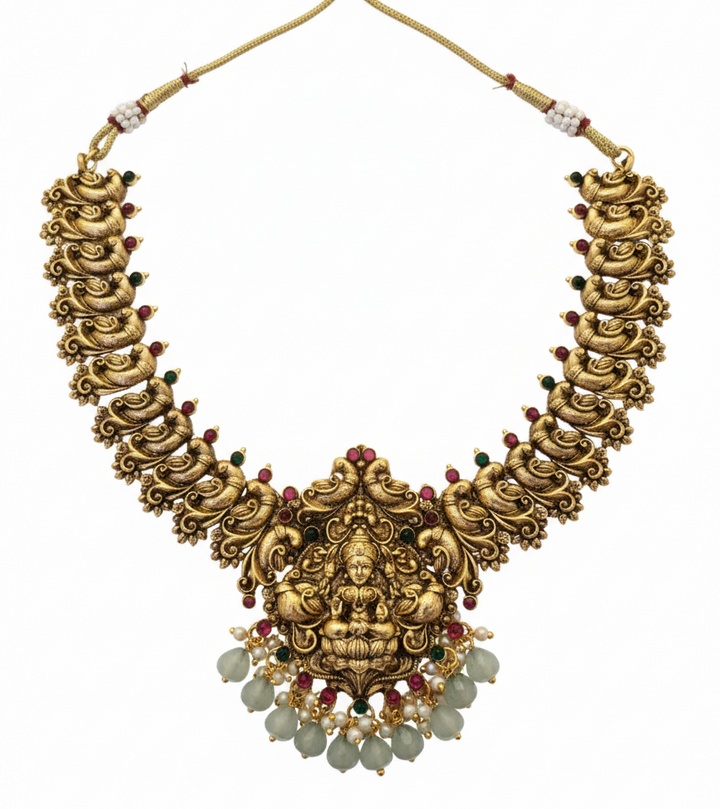 Antique Temple Jewellery Necklace - A Timeless Legacy