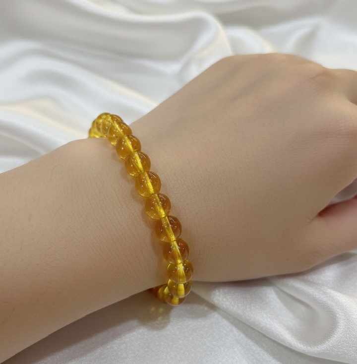 Sunshine Glow Beaded Bracelet