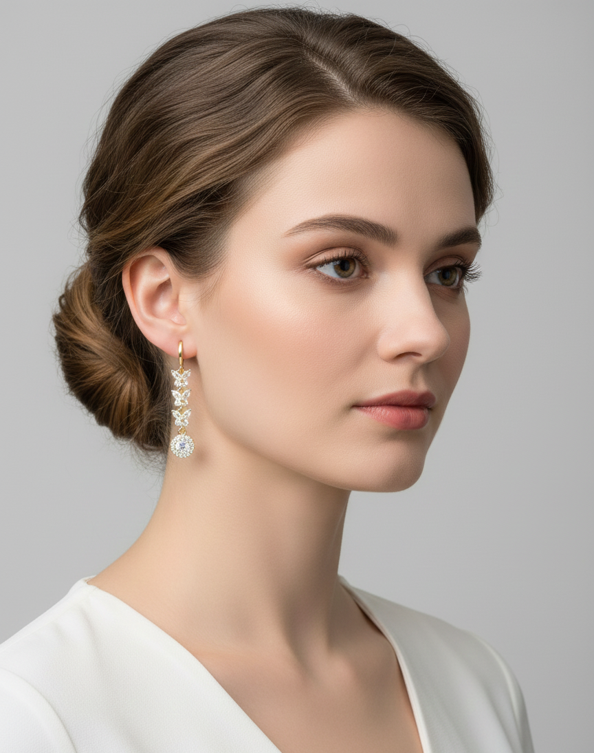 The Lumina Drop Earrings