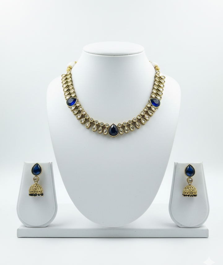 Antique Kundan Necklace Set