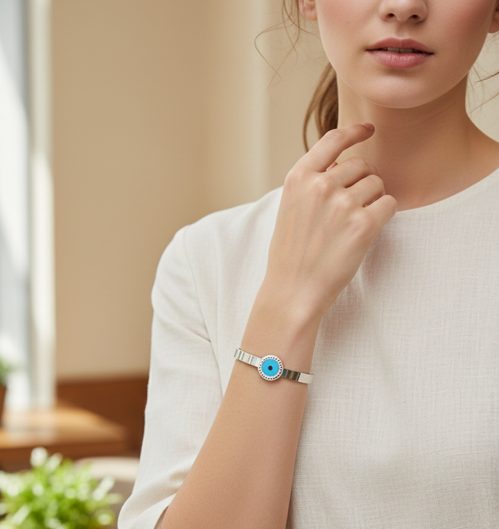 Protect Your Style: The Ever-Shine Evil Eye Bracelet