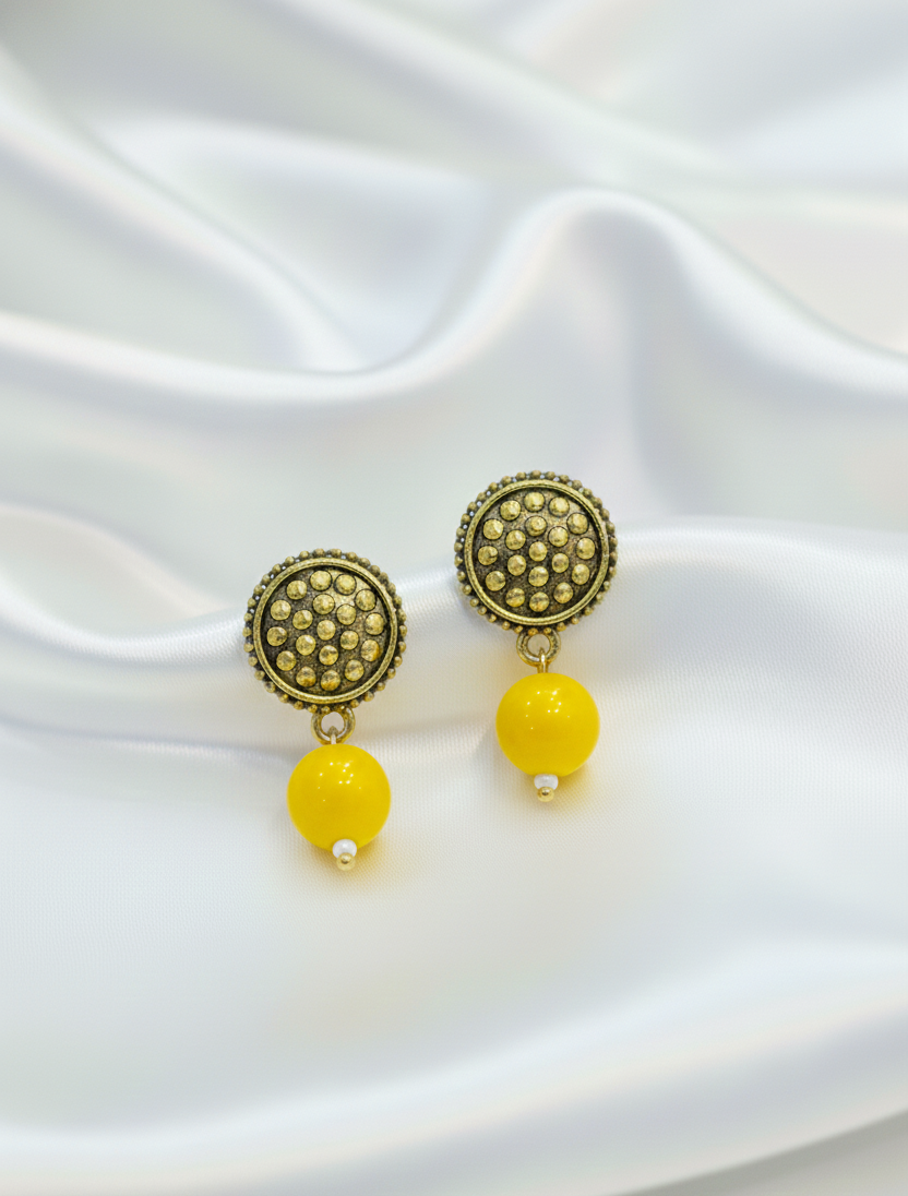 Ethnic Oxidized Boho Earrings | Lightweight & High-Quality Antique Finish