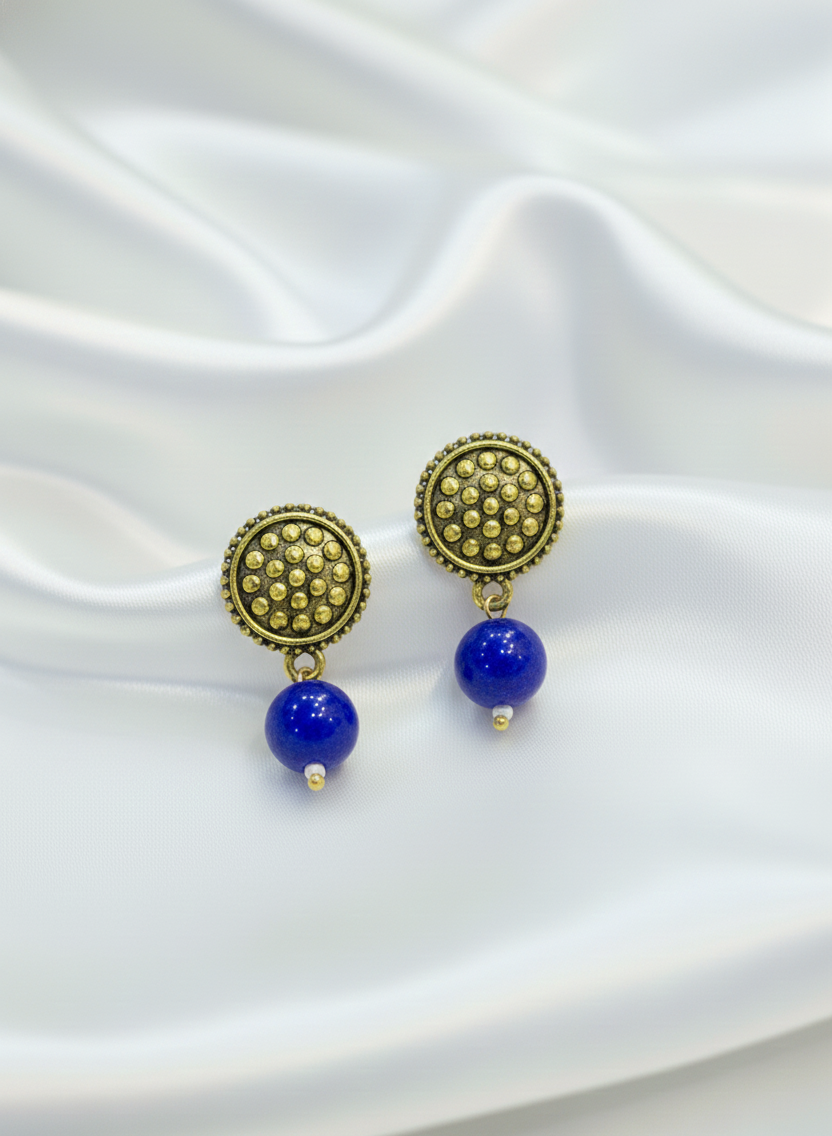 Ethnic Oxidized Boho Earrings | Lightweight & High-Quality Antique Finish