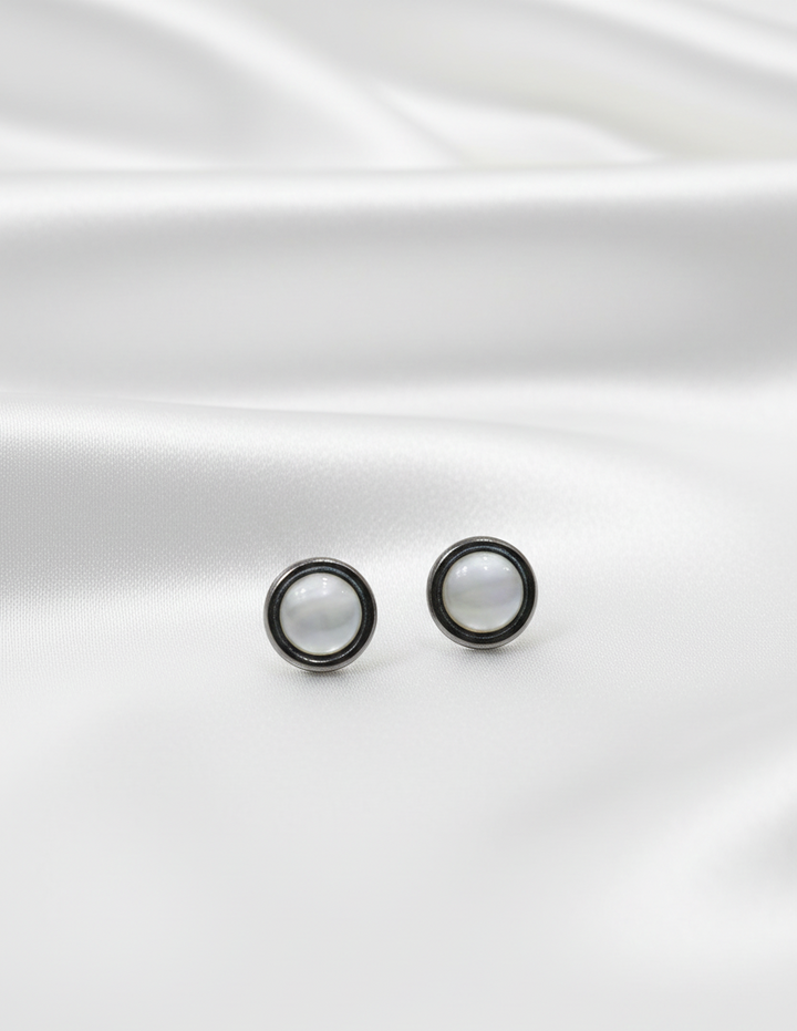 Lunar Glow Stud Earrings